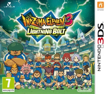 Inazuma Eleven 3 Lightning Bolt (Europe)(En,Fr,Ge) box cover front
